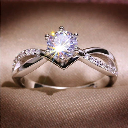 Exquisite Fashion Silver Color Ring