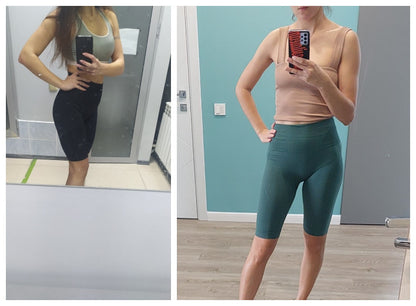 Seamless High Waist Fitness Sports Shorts