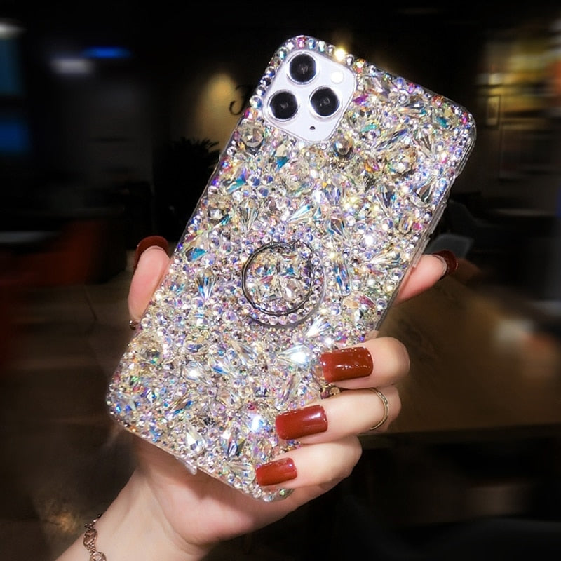 Luxury 3D Rhinestone Diamond iPhone Case  13 / 13 Mini / 13Pro / 13 Pro Max