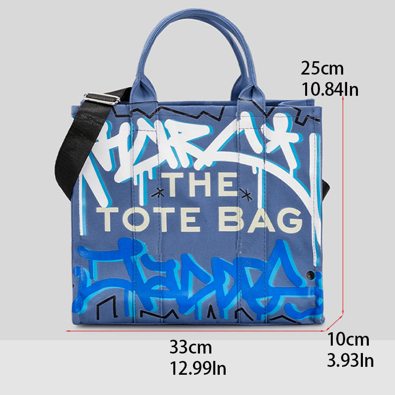 Canvas Large Capacity Tote Handbag