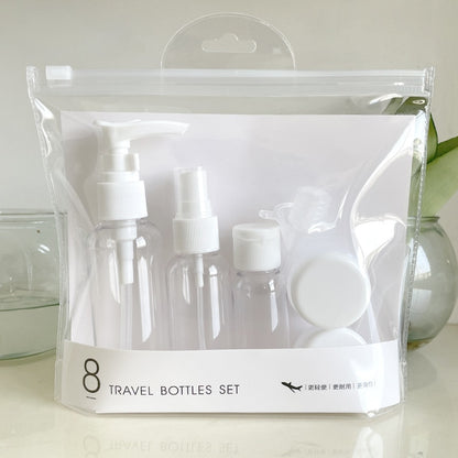 Travel Refillable Bottle Set Spray For  Lotion Shampoo Shower Gel & Liquid