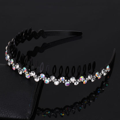 Fashion Pearl Non-Slip Rhinestone Hairbands