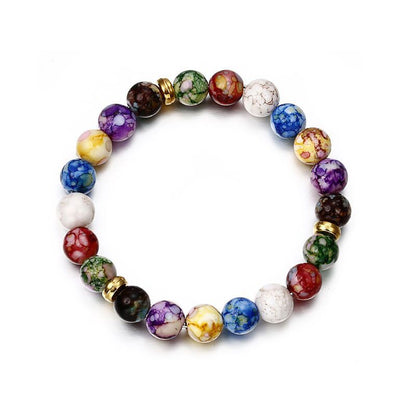 7 Chakras Reiki Healing Stone Bracelet