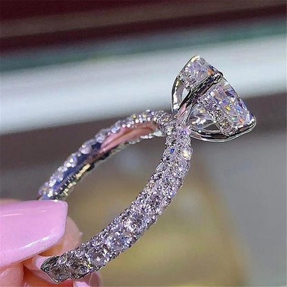 Exquisite Fashion Silver Color Ring