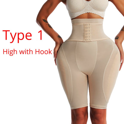 High Waist Hip Padded Thigh Slimmer Sexy Butt Lifter Shaper