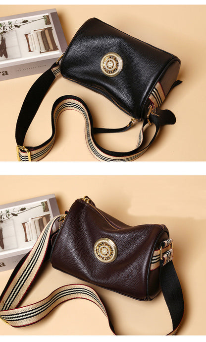 Genuine Leather Shoulder Sling Handbag