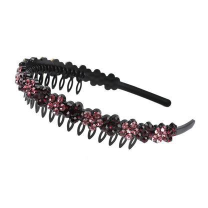 Fashion Pearl Non-Slip Rhinestone Hairbands