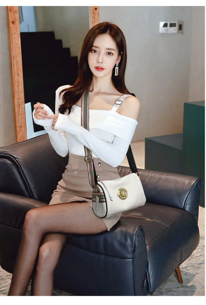 Genuine Leather Shoulder Sling Handbag