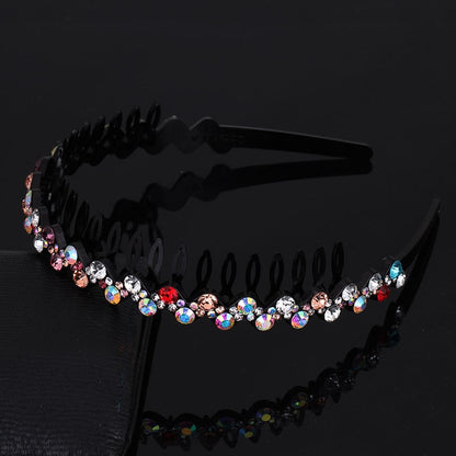 Fashion Pearl Non-Slip Rhinestone Hairbands