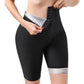 Sauna Sweat Front Opening Fitness Shorts