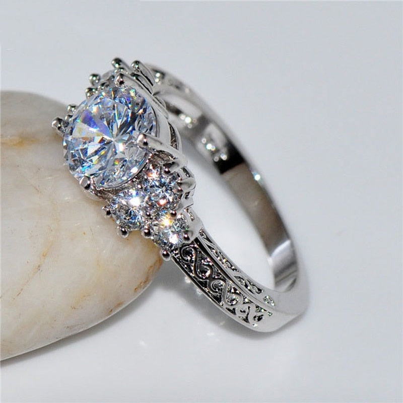 Exquisite Fashion Silver Color Ring