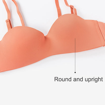 Detachable Adjustable Shoulder Strap Seamless Push Up Bra