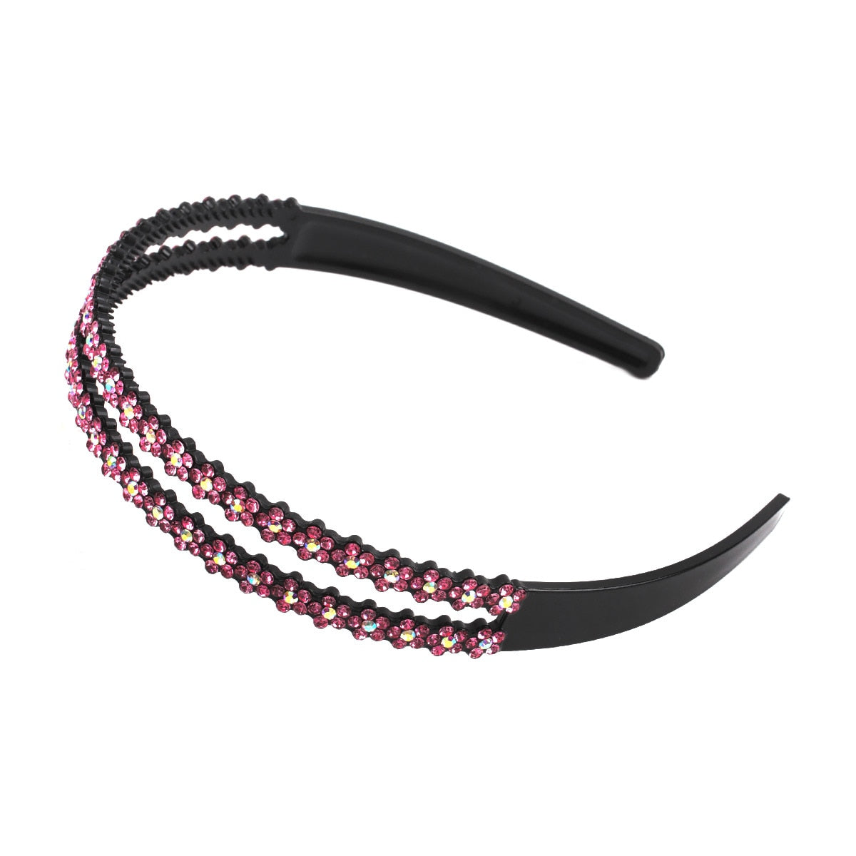 Fashion Pearl Non-Slip Rhinestone Hairbands