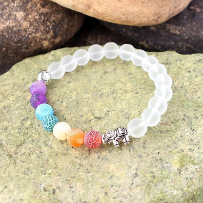 7 Chakras Reiki Healing Stone Bracelet