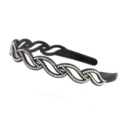 Fashion Pearl Non-Slip Rhinestone Hairbands