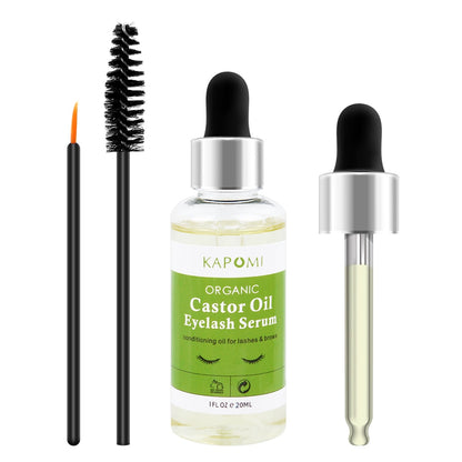 Natural Castor Oil Eyelashes Growth Serum