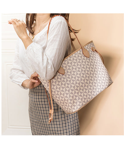 Printed Tote Bag Shoulder Bag