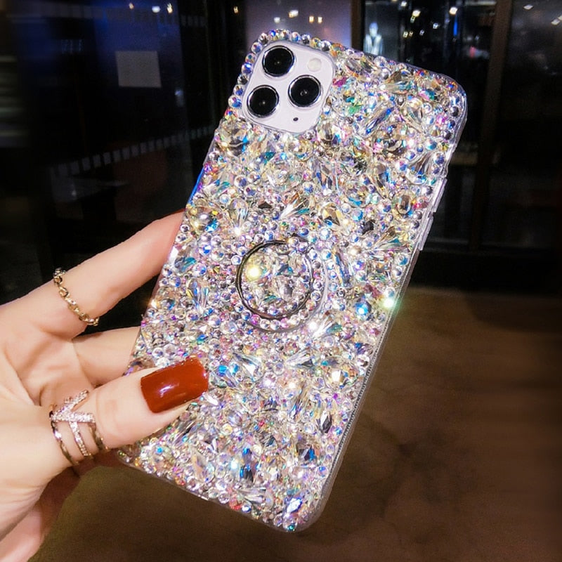 Luxury 3D Rhinestone Diamond iPhone Case  13 / 13 Mini / 13Pro / 13 Pro Max