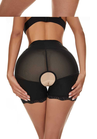 High Waist Cutout Shaper Shorts