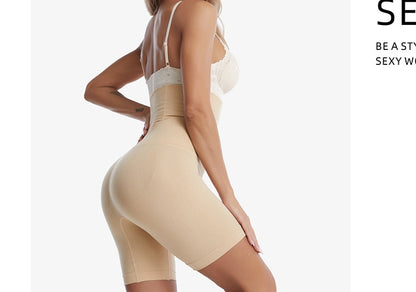 High Waist Shaper Shorts With Hook Closure