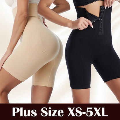 High Waist Shaper Shorts With Hook Closure