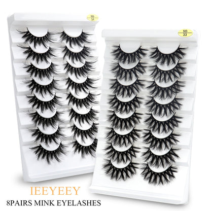 3D Mink Eyelashes Extension