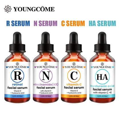 Vitamin C, Retinol, Nicotinamide, Hyaluronic Acid Facial Serum