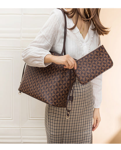 Printed Tote Bag Shoulder Bag