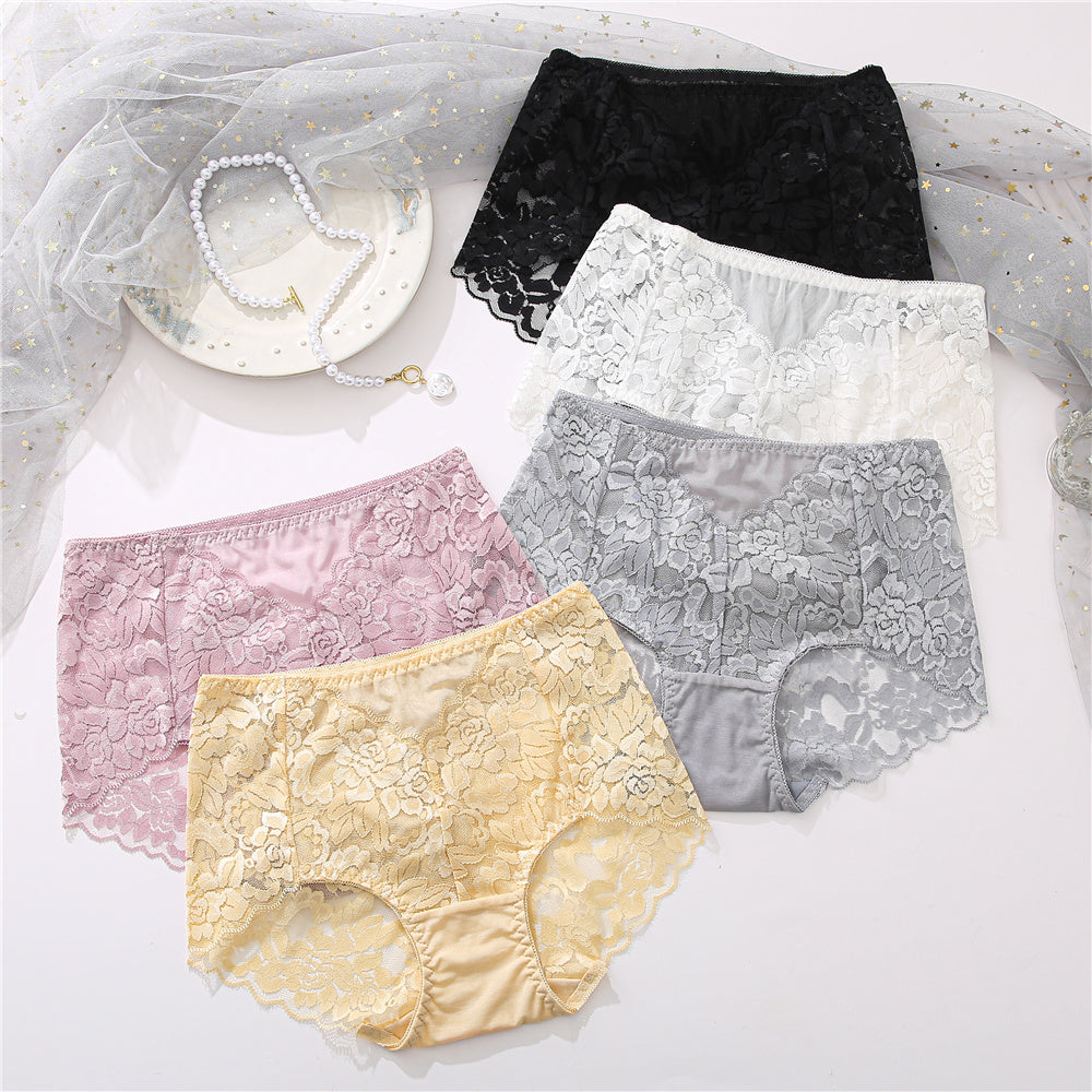 2PCS/Set Perspective Lace Underwear