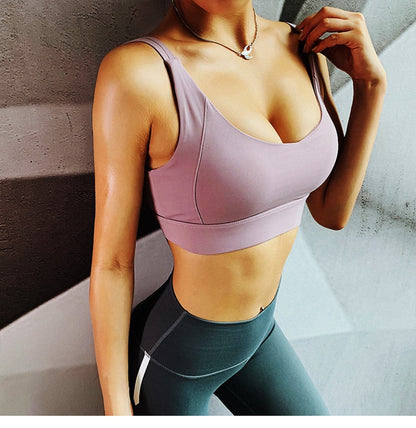 CrossX Sexy Sports Bra Fitness Yoga Tank Crop Top