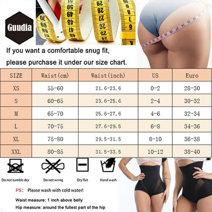 Sexy High Waist Transparent Shaper Panty