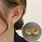 Claw Ear Hook Clip Earrings