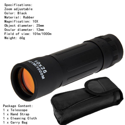 Mini Monocular Telescope Dual Focus Zoom Binoculars