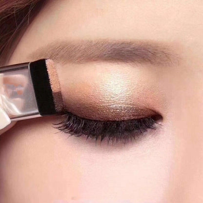 Double Color Gradient Lazy Eye Shadow Makeup