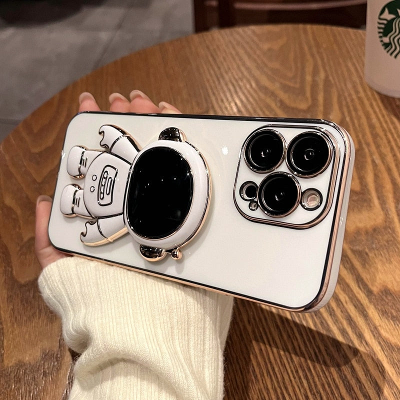 Luxury Astronaut iPhone Case 13 / 13 Mini / 13Pro / 13 Pro Max