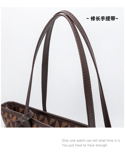 Printed Tote Bag Shoulder Bag