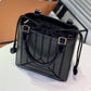 Linear Panelled Handbag