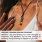 7 Chakra Retro Reiki Healing Energy Crystal Pendant