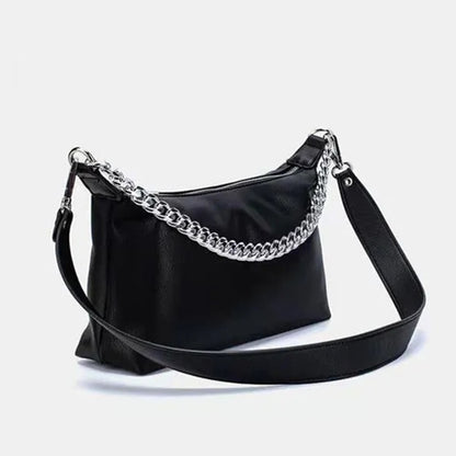 Large Capacity Versatile Fashion Leather Top-handle Handbag