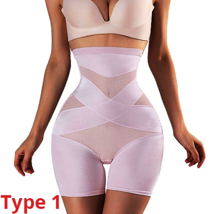 Body sculpting Cross Compression Abs Shaping Shorts