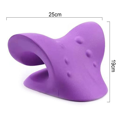 Neck Shoulder Stretcher Relaxer Cervical Spine Massage Pillow