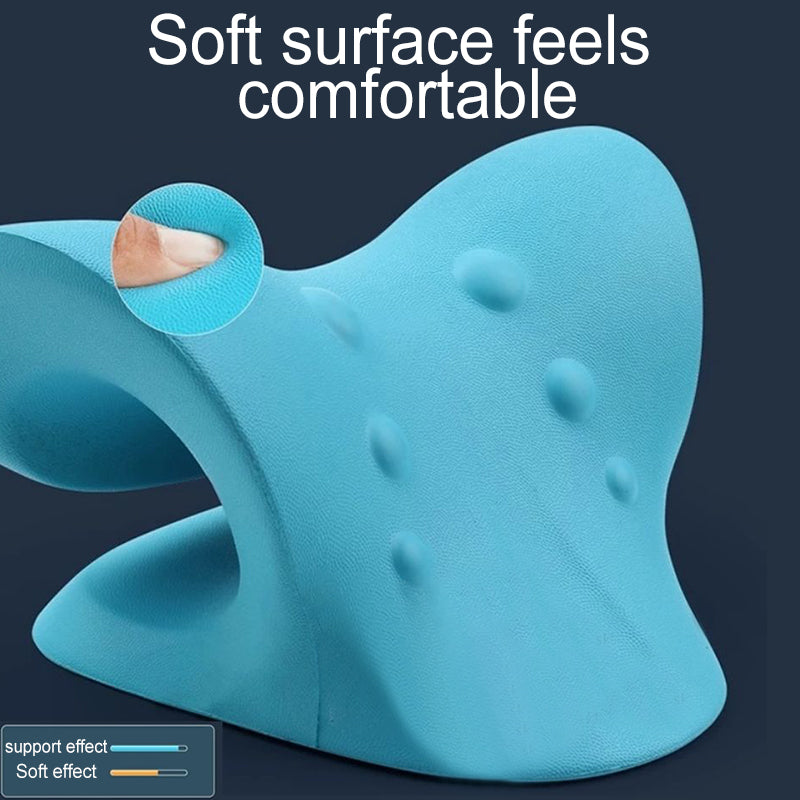 Neck Shoulder Stretcher Relaxer Cervical Spine Massage Pillow