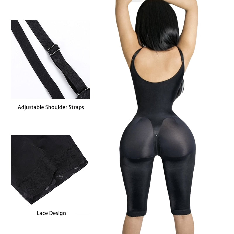 High Compression Slimming Control Buttocks Butt Lifter Bodysuit Shaper