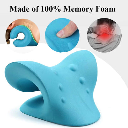 Neck Shoulder Stretcher Relaxer Cervical Spine Massage Pillow