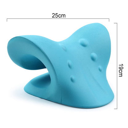 Neck Shoulder Stretcher Relaxer Cervical Spine Massage Pillow