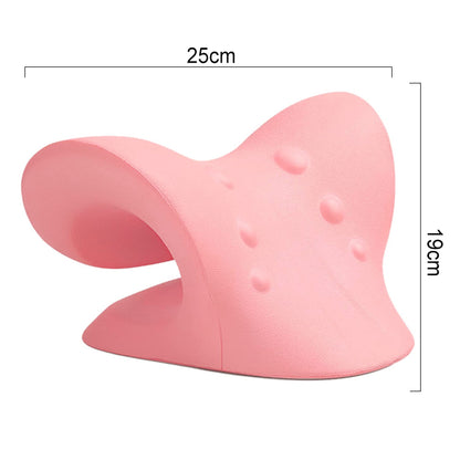 Neck Shoulder Stretcher Relaxer Cervical Spine Massage Pillow