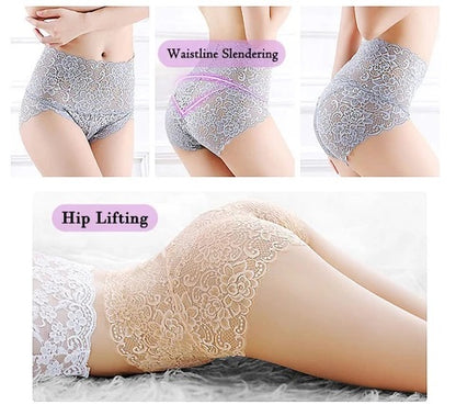 High Waist Lace Panties