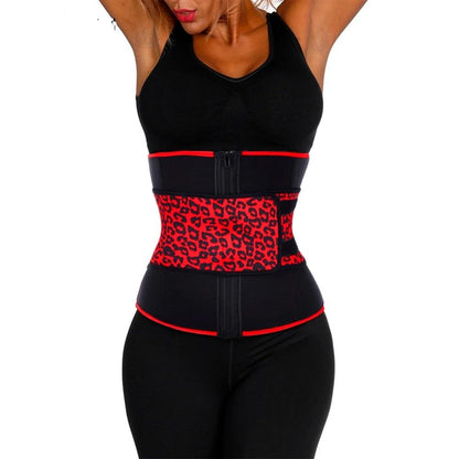 Neoprene Leopard Print Waist Trainer