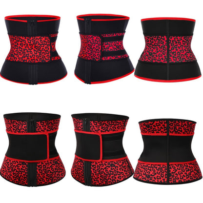 Neoprene Leopard Print Waist Trainer