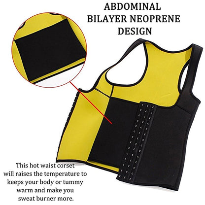 Neoprene Tank Top Waist Trainer Vest